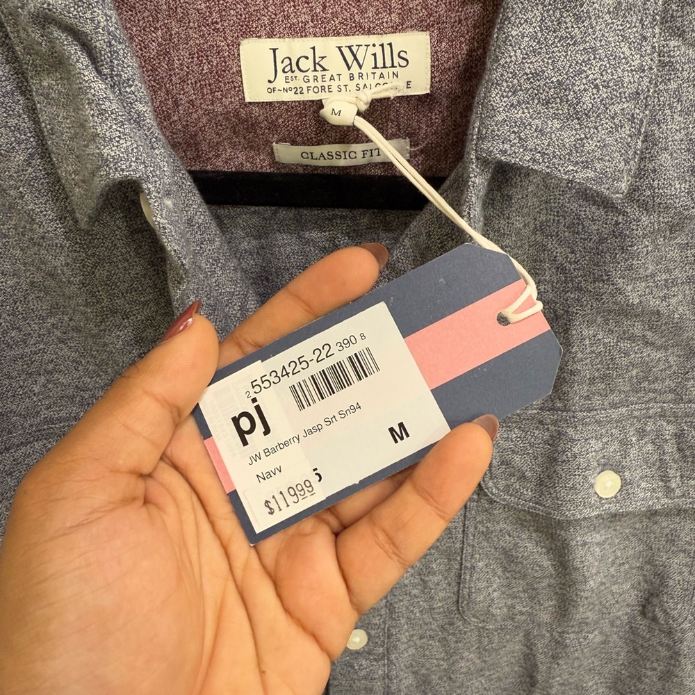 *Brand New* Jack Wills Button Down - Picture 4 of 10
